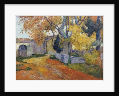 L'Allee des Alyscamps, 1888 by Paul Gauguin