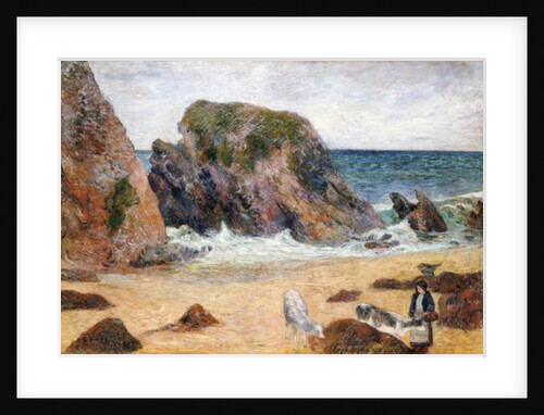 Cows on the Seashore, 1886 by Paul Gauguin