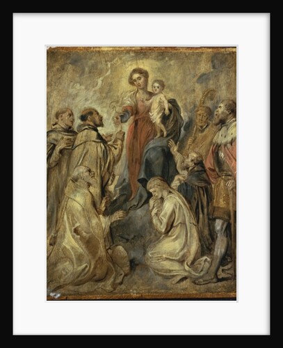 The Virgin and Child of the Rosary by Peter Paul Rubens