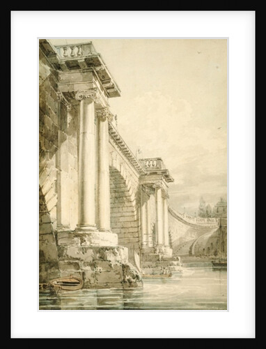 Old Blackfriars Bridge by Joseph Mallord William Turner