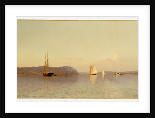 Late Afternoon, Haverstraw Bay by Francis Augustus Silva