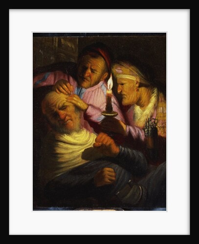 The Sense of Touch: The Stone Operation by Rembrandt Harmensz. van Rijn