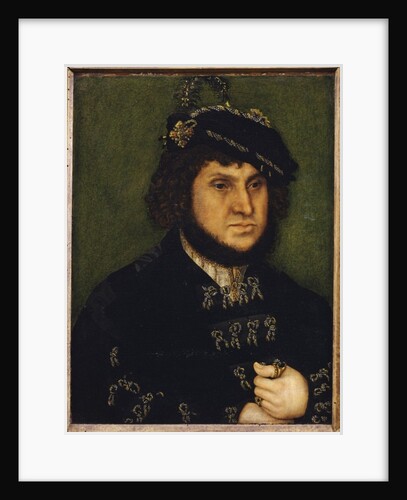 Portrait of Kurfurst Herzog Johann der Bestandige von Saschen by Lucas the Elder Cranach