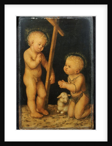 The Christ Child Blessing the Infant St. John the Baptist by Lucas the Elder Cranach
