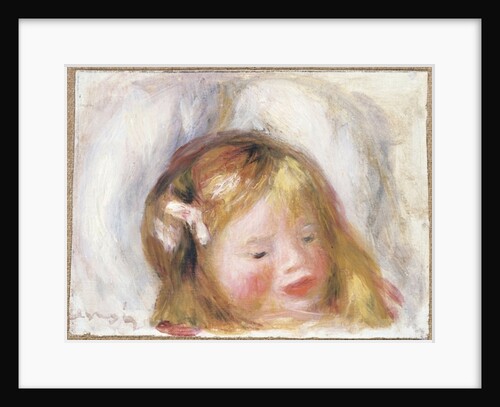 Head of Coco, 1903 by Pierre Auguste Renoir