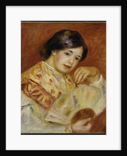 Coco with a Japanese Fan, c.1906 by Pierre Auguste Renoir