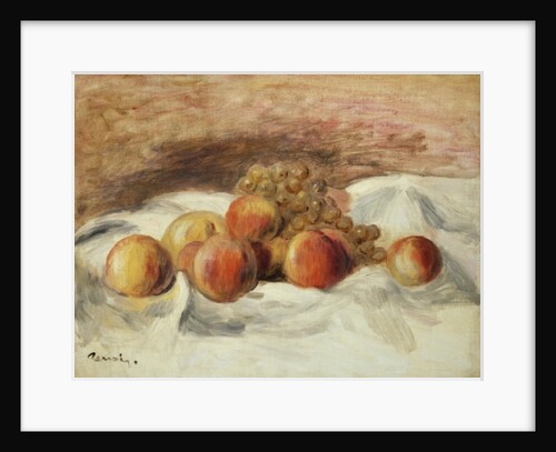 Still life with peaches by Pierre Auguste Renoir