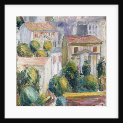 House at Cagnes by Pierre Auguste Renoir