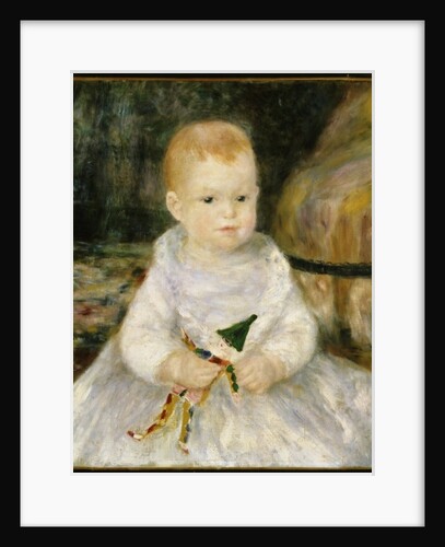 Child with a toy clown by Pierre Auguste Renoir