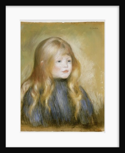 Head of a Child by Pierre Auguste Renoir