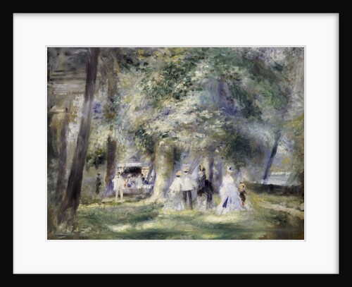 In the Park at Saint-Cloud, 1866 by Pierre Auguste Renoir