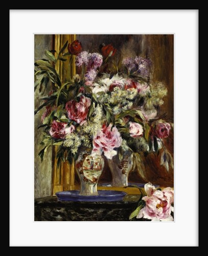 Vase of Flowers, 1871 by Pierre Auguste Renoir