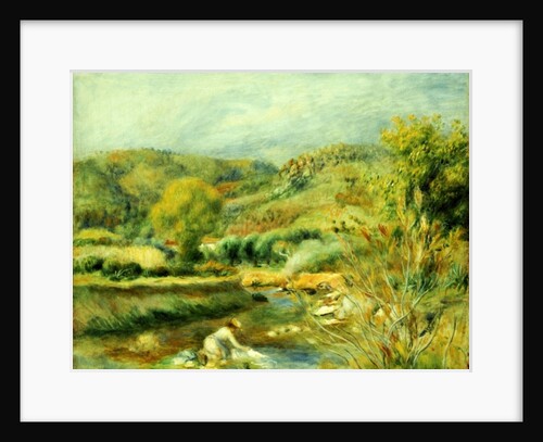 The Washerwoman, c.1891 by Pierre Auguste Renoir