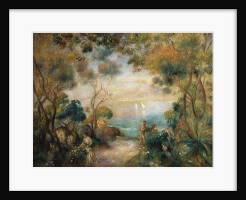 A Garden in Sorrento by Pierre Auguste Renoir