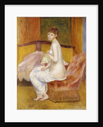 Seated Nude, Resting, 1885 by Pierre Auguste Renoir