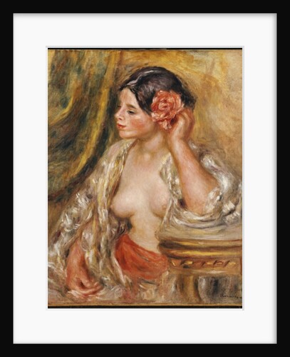 Gabrielle a sa Coiffure, 1910 by Pierre Auguste Renoir