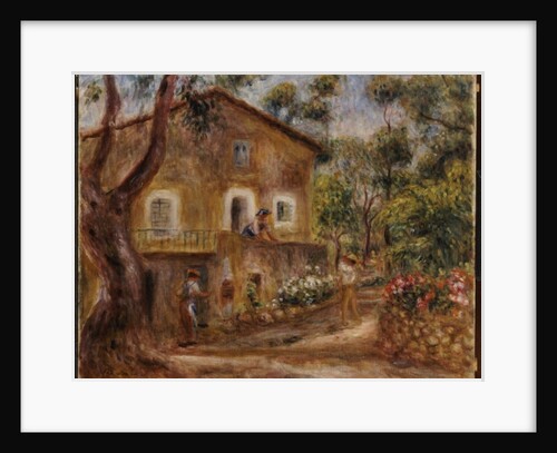 Collette's House at Cagne, 1912 by Pierre Auguste Renoir