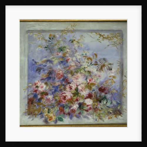 Roses in a Window, 1879 by Pierre Auguste Renoir