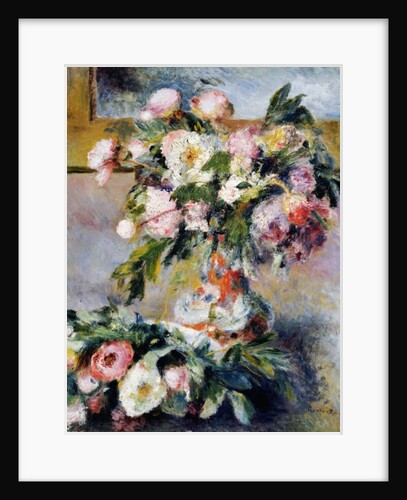 Peonies, 1878 by Pierre Auguste Renoir
