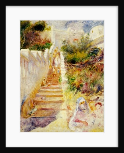 The Steps, Algiers, c.1882 by Pierre Auguste Renoir