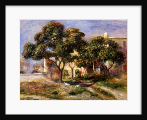 The Medlar Trees by Pierre Auguste Renoir