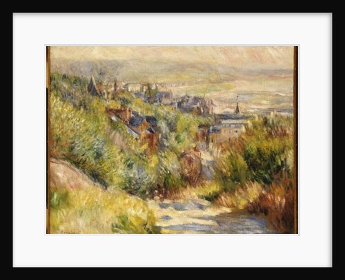 The Heights of Trouville by Pierre Auguste Renoir
