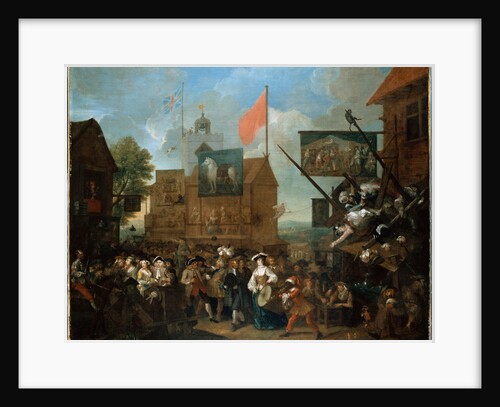 Southwark Fair, 1733 by William Hogarth