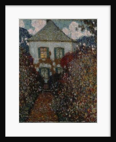 The House of Jean-Jacques Rousseau, Chambray by Henri Eugene Augustin Le Sidaner