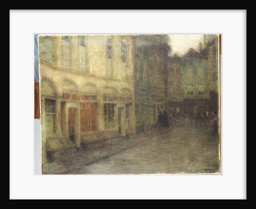 Square in Ypres, Dusk, c.1898 by Henri Eugene Augustin Le Sidaner