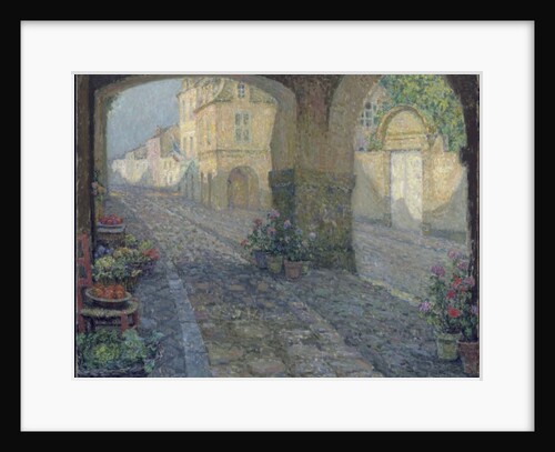 The Old Shop Doorway, 1923 by Henri Eugene Augustin Le Sidaner