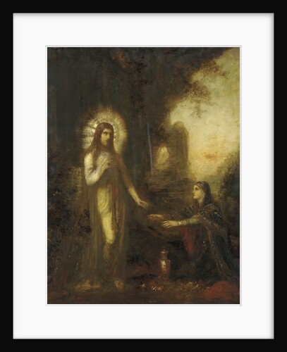 Christ and Mary Magdalene c.1889 by Gustave Moreau