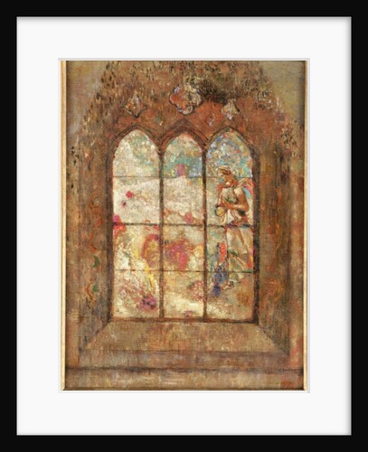 The Stained Glass Window by Odilon Redon