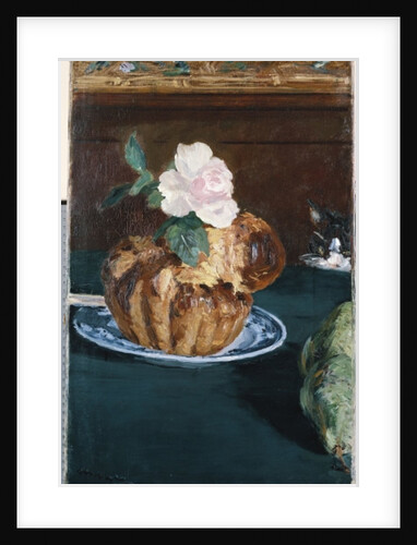 Still Life with Brioche, c.1880 by Edouard Manet