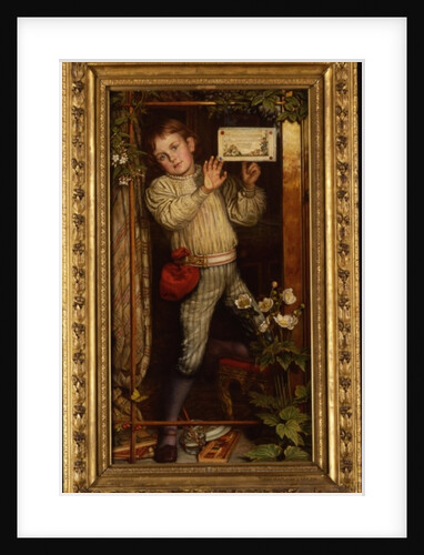 Master Hilary - The Tracer, 1886 by William Holman Hunt