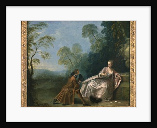 Une Conversation Galante by Jean-Baptiste Joseph Pater