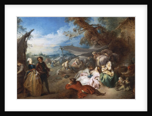 The Halt of the Troops, Called Peace by Jean-Baptiste Joseph Pater