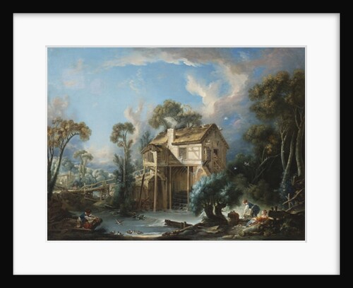 The Mill at Charenton, c.1756 by Francois Boucher