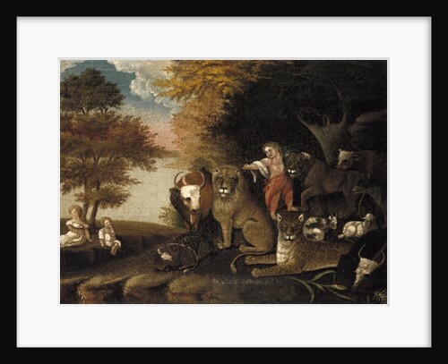 The Peaceable Kingdom by Edward Hicks