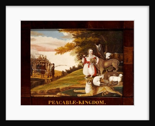 Peaceable Kingdom by Edward Hicks