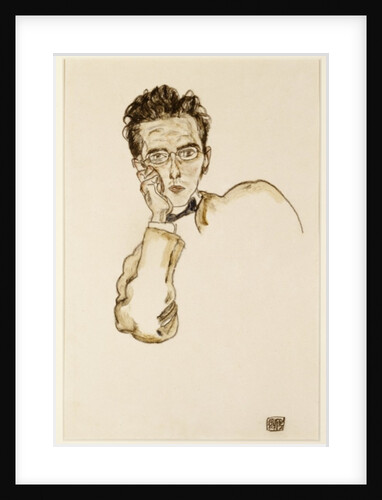 Portrait of the Art Dealer, Paul Wengraf, 1917 by Egon Schiele