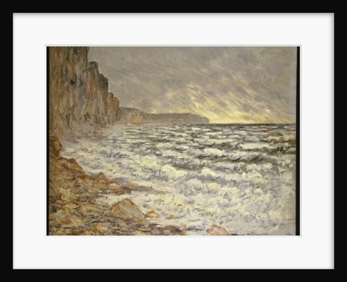 Seafront, Fecamp, 1881 by Claude Monet