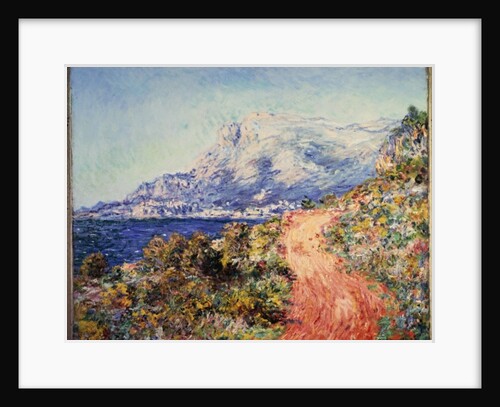 The Red Road near Menton, 1884 by Claude Monet