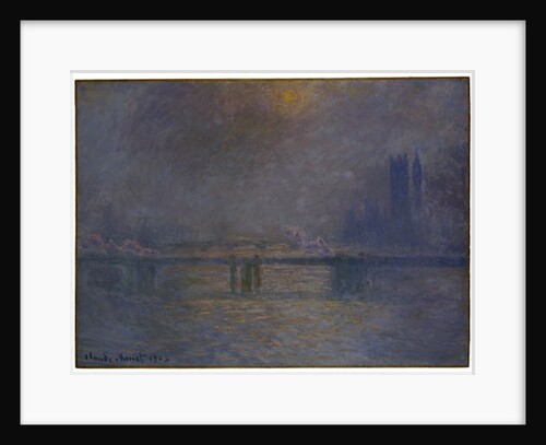 Charing Cross Bridge, The Thames, 1900-03 by Claude Monet