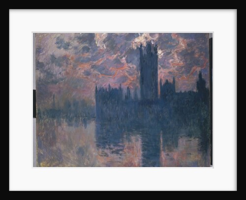 Houses of Parliament, Sunset, 1902 by Claude Monet