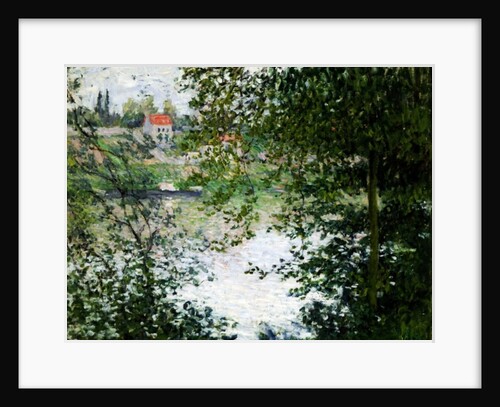 Ile de La Grande Jatte Through the Trees, 1878 by Claude Monet