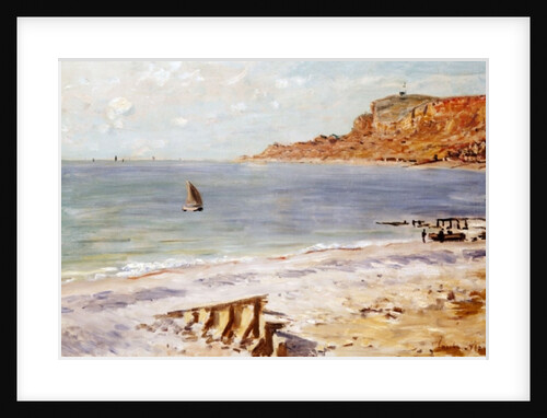 Seascape at Sainte-Adresse by Claude Monet