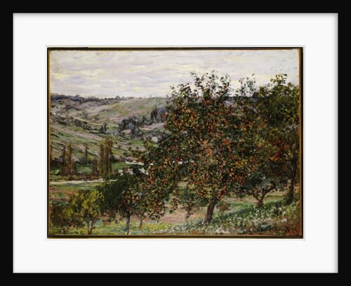 Apple Trees near Vetheuil by Claude Monet