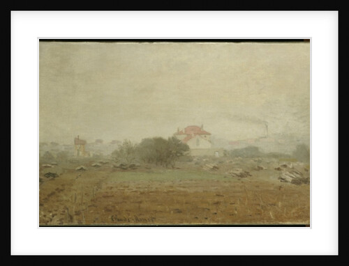 Fog, 1872 by Claude Monet