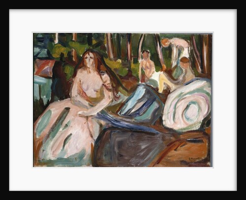 Bathers, 1917 by Edvard Munch
