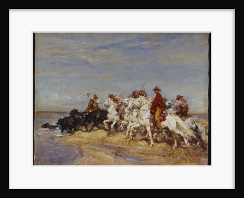 Rounding Up the Cattle by Henri Emilien Rousseau